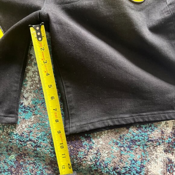 6THNBRHD “Notice” Patch Shorts – Black size 32 - Picture 6 of 9